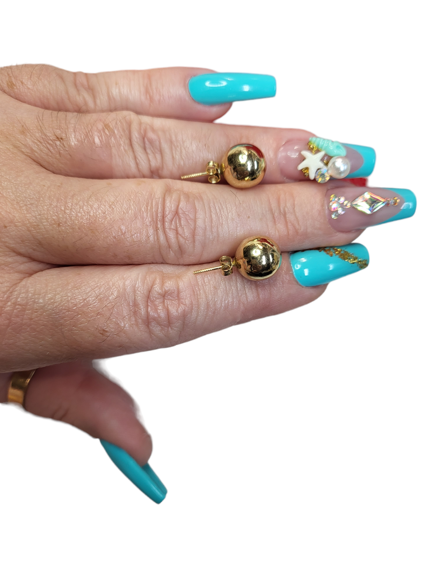 184/Earrings 14k