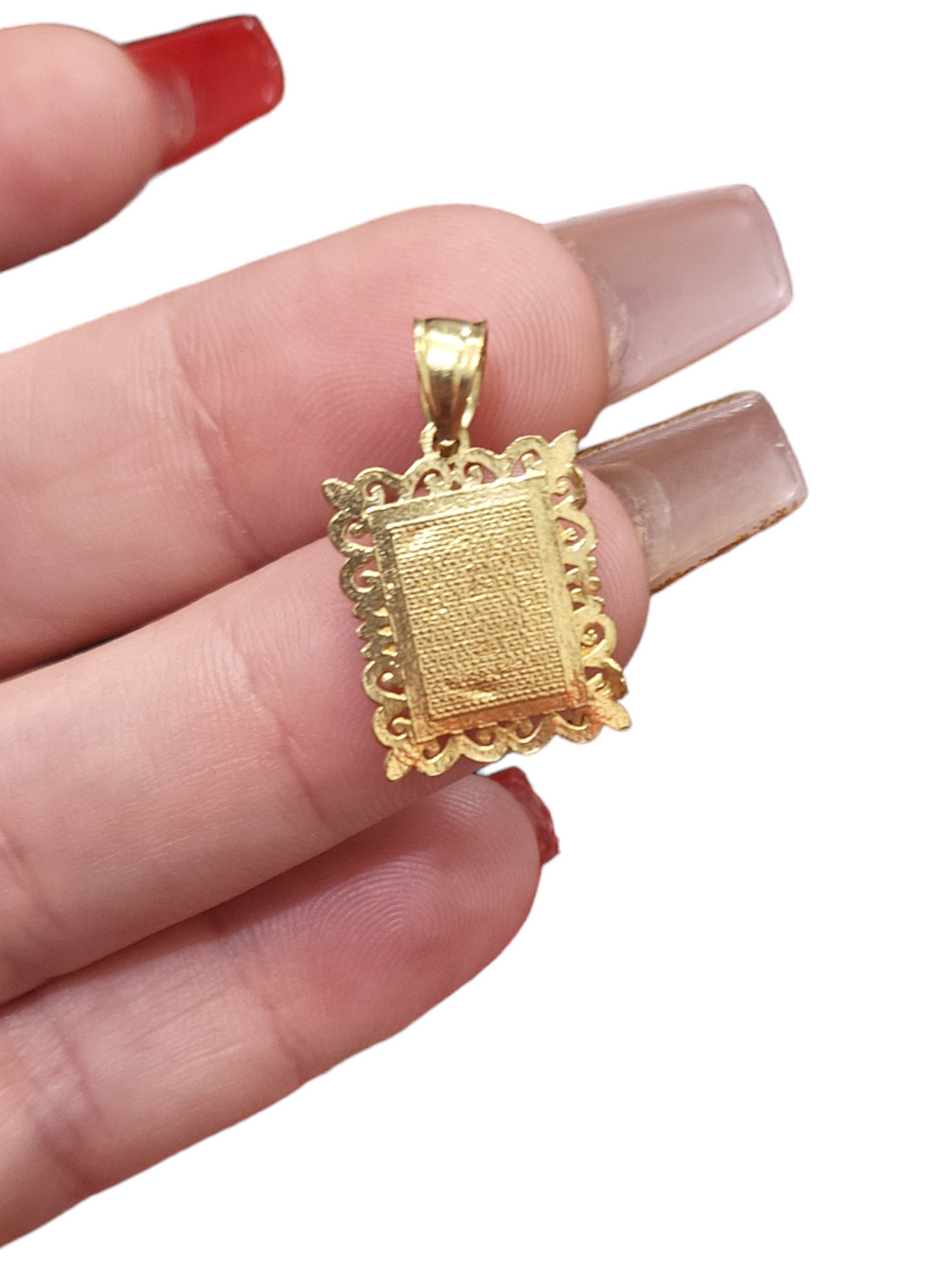 Pendiente 10k Dana Solid Gold