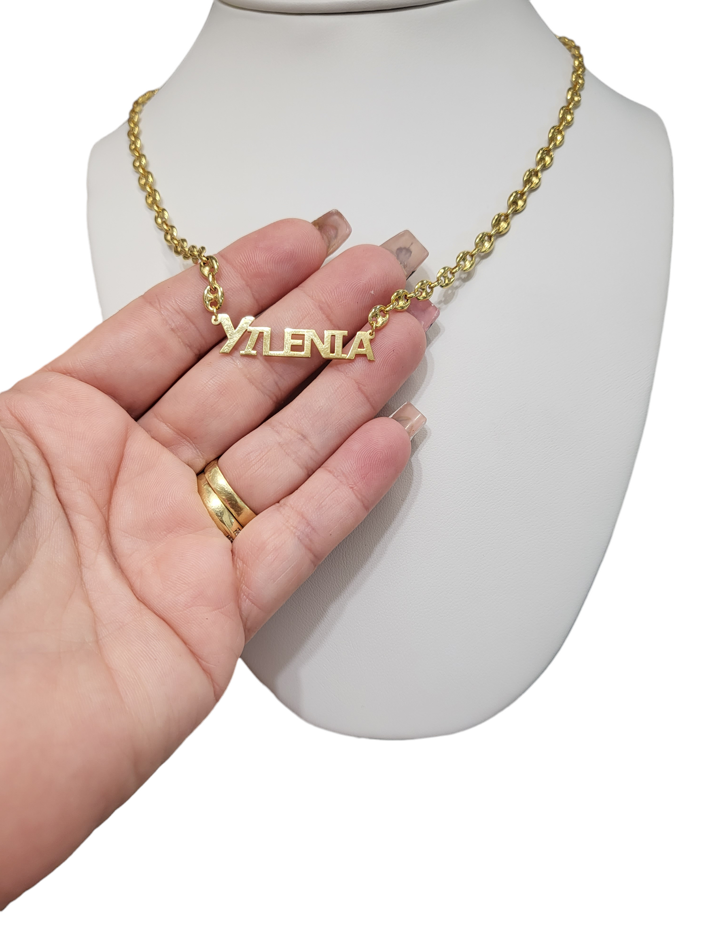 49/ Chains with name 14k