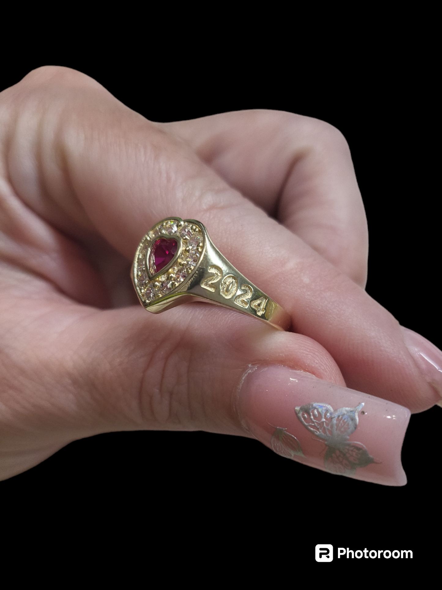 #155/Rings 14k of graduation ✨️