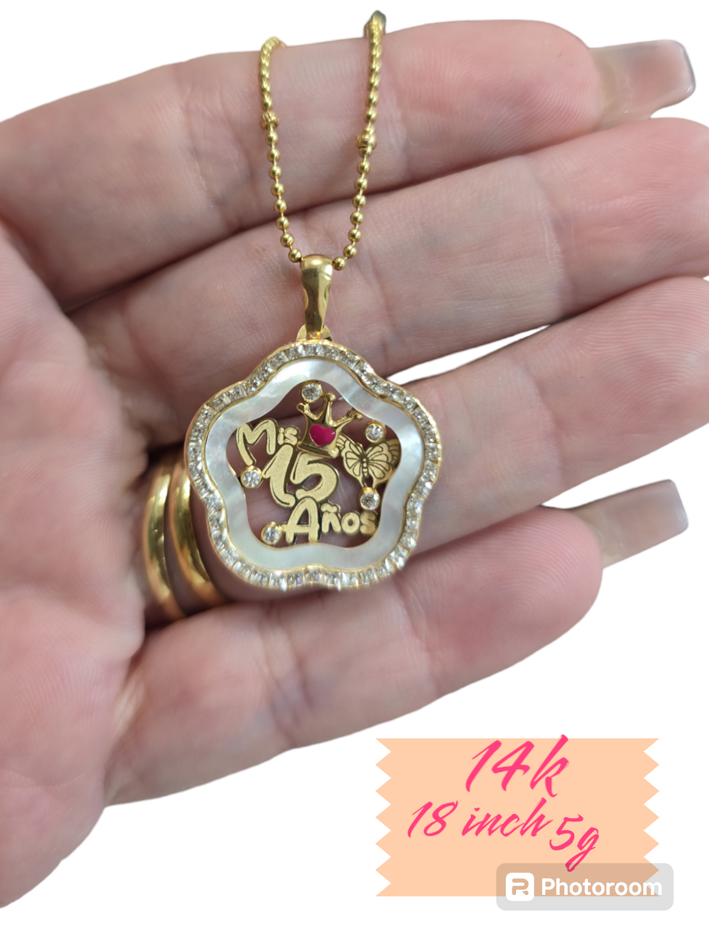00/Necklace 14k