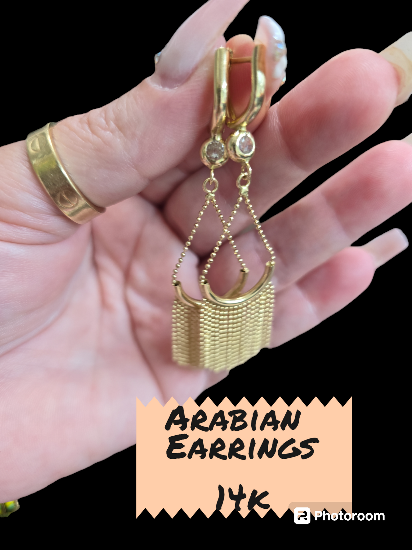 142/Earrings 14k