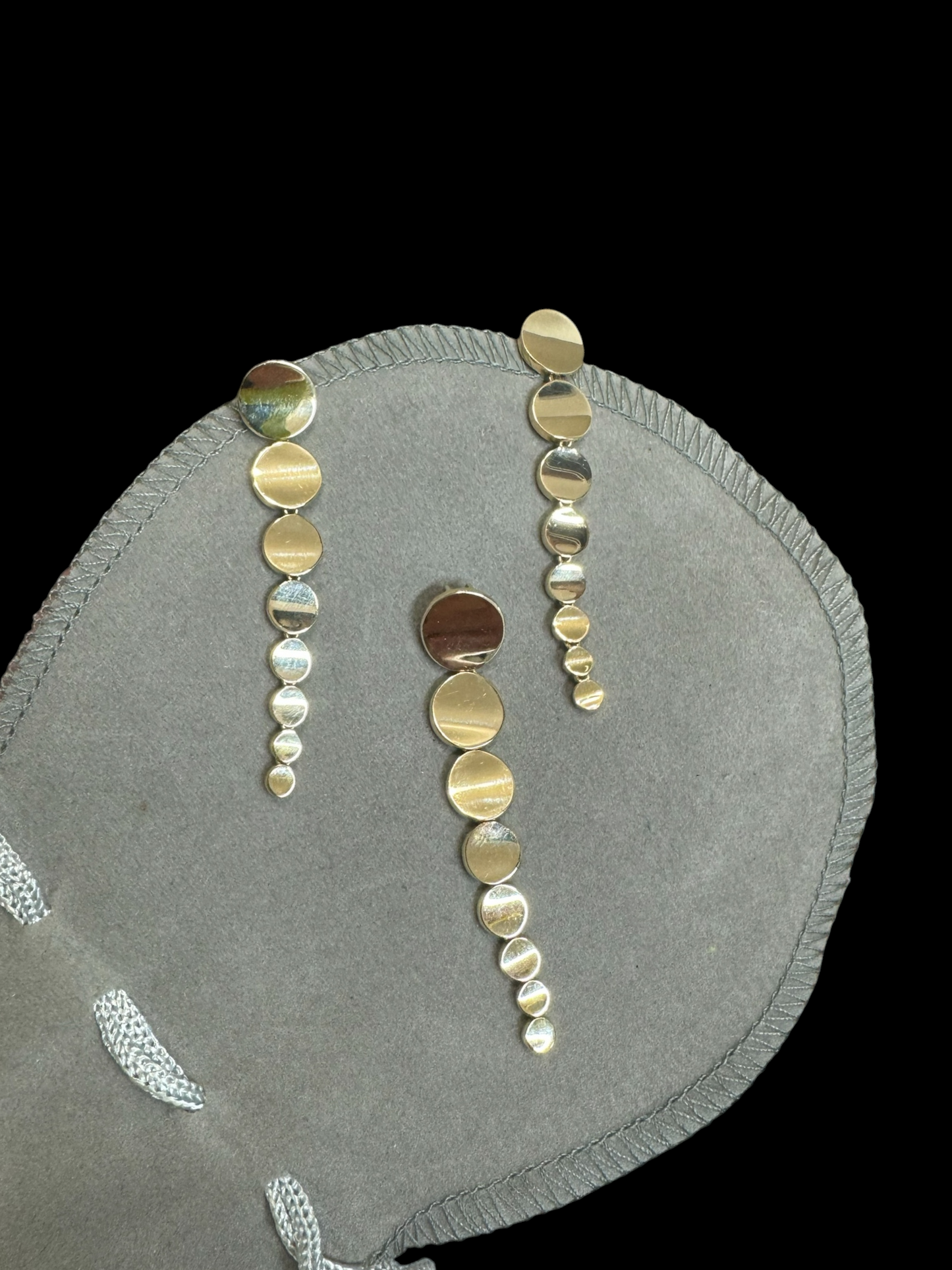 103/Earring 14k & charm 14k