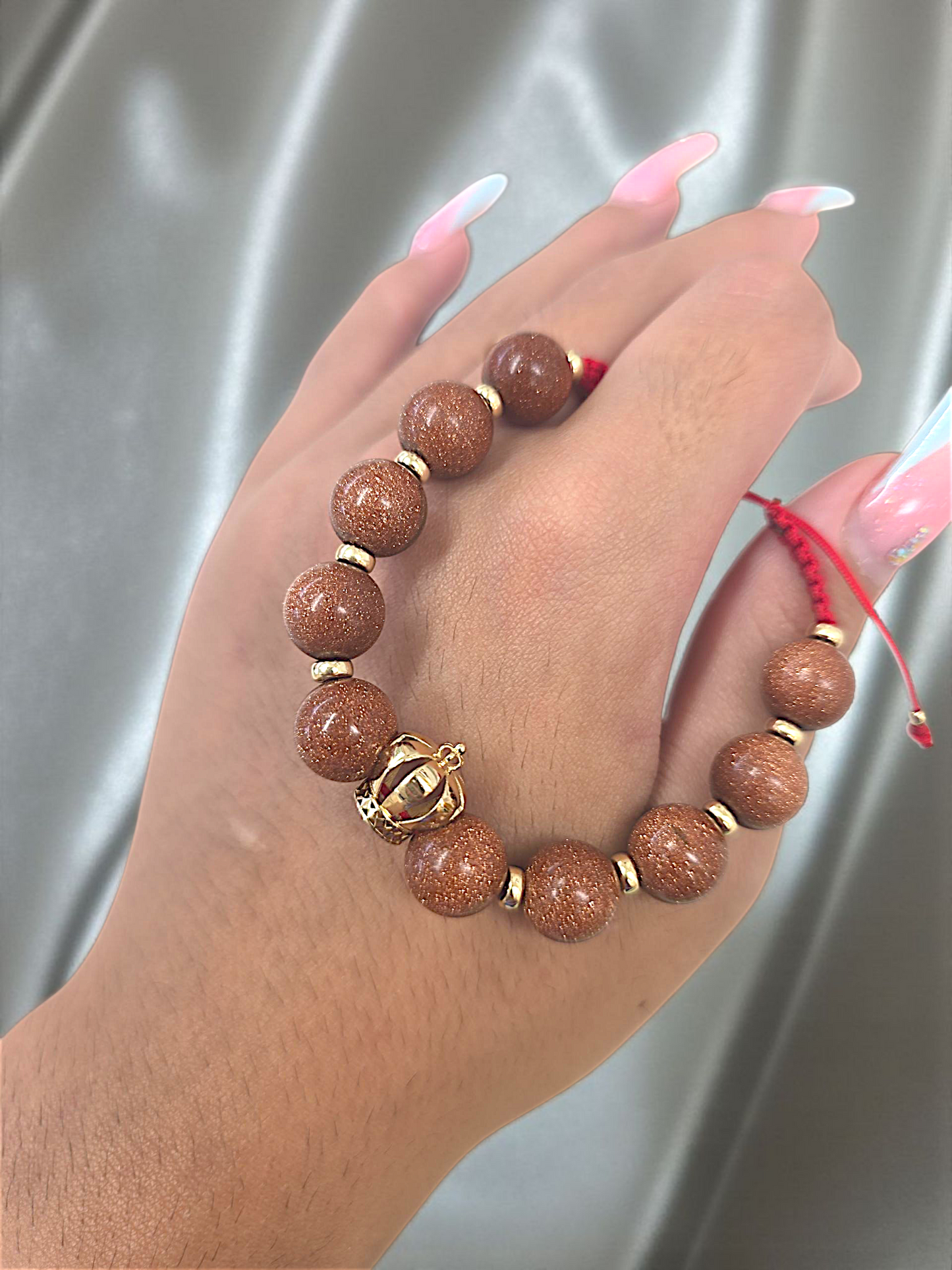Bracelet Aventurine 14k