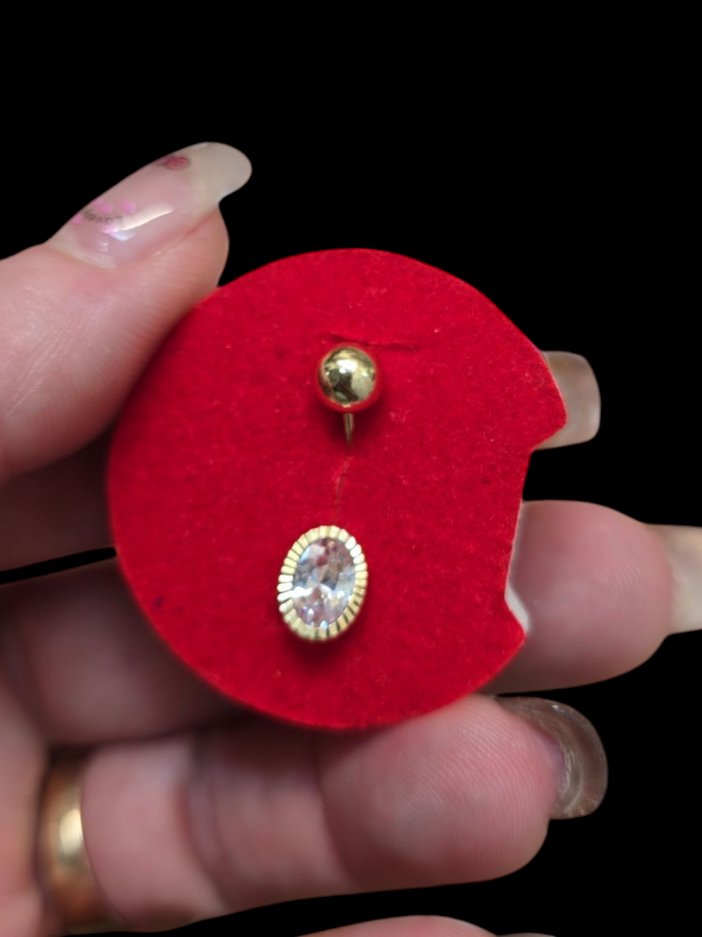 Trinkets Pircieng 14k