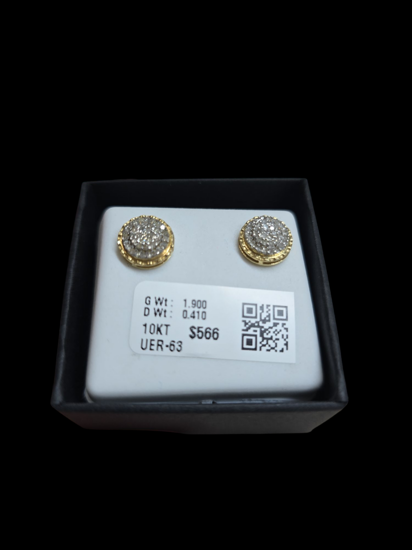 32/Earrings 10k and Diamond