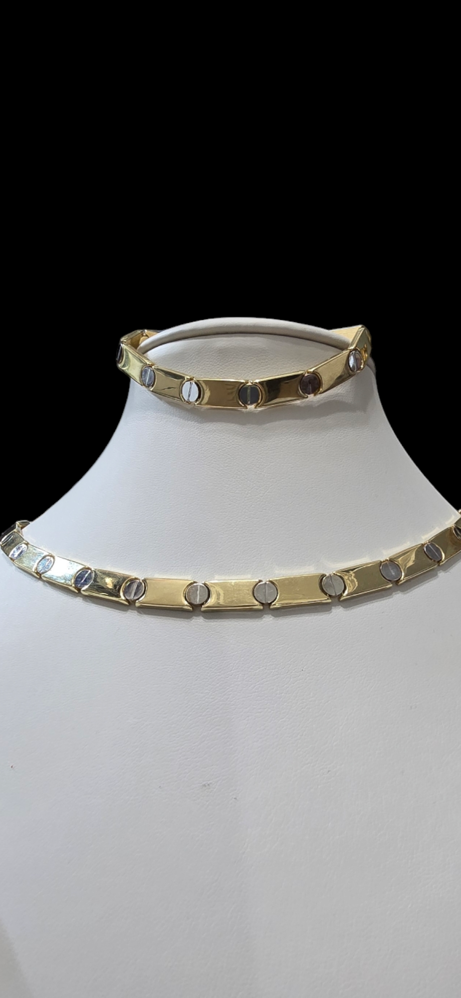 Chokers and Bracelet 14k