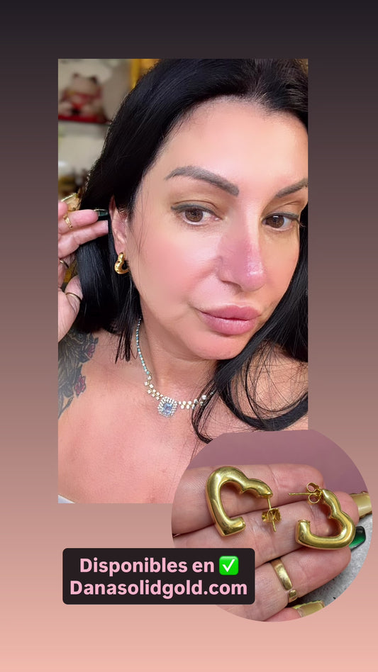 Hoops earrings 10k