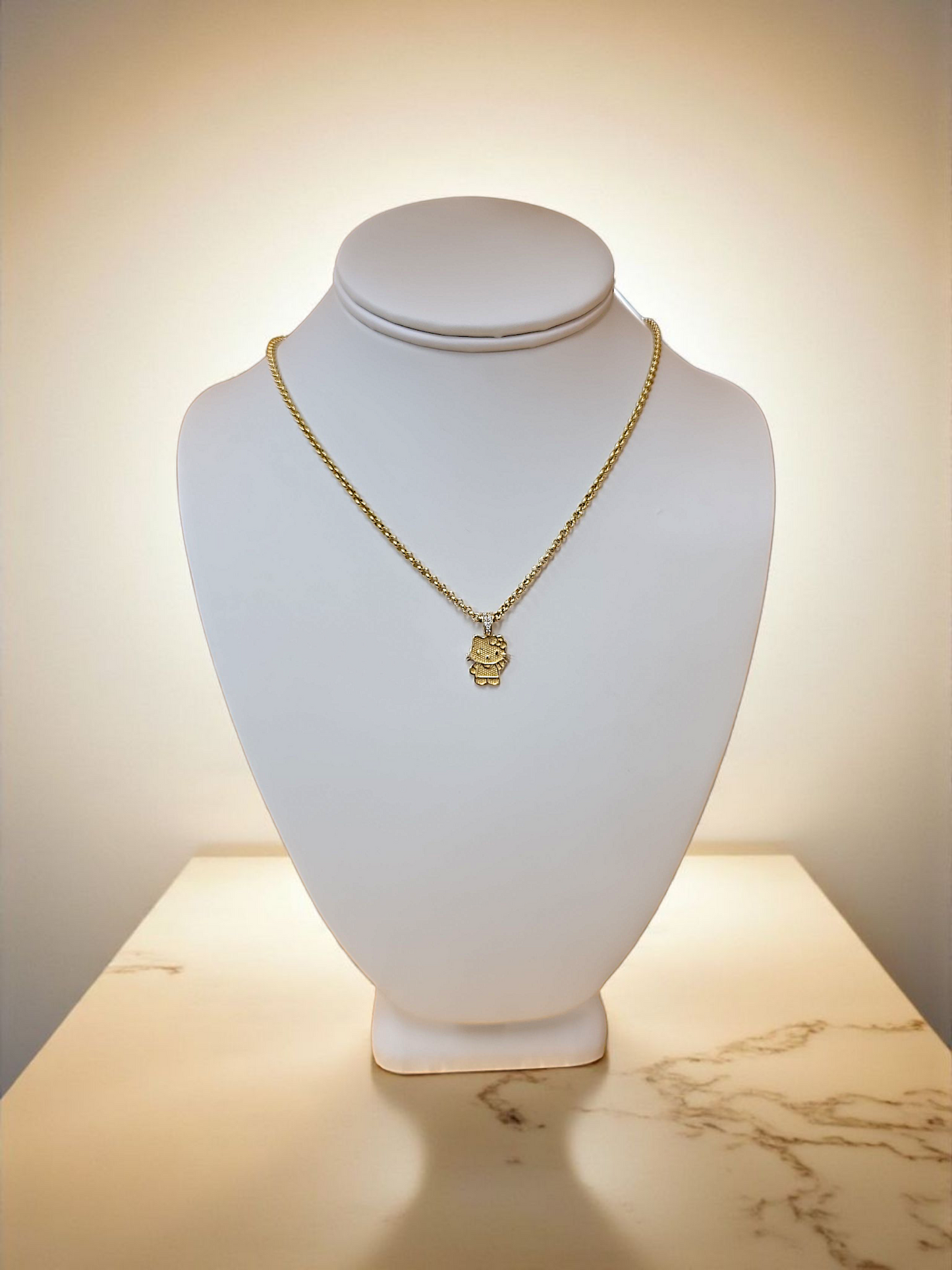 Necklace rolo 10k