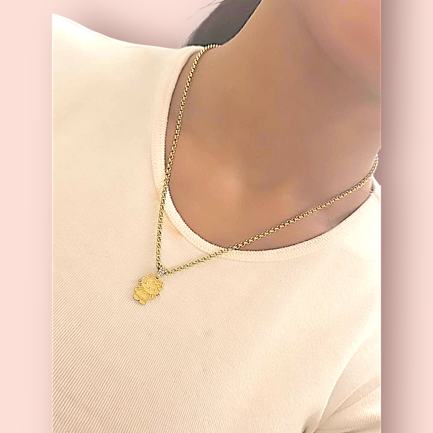 Necklace rolo 10k
